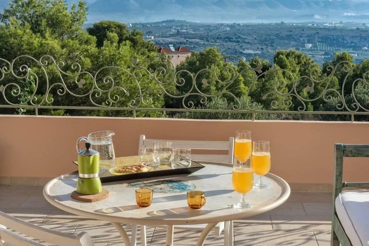 Irida'S House, A Fairylike House With Supurb View Villa Korakiai Greece